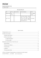 Revision Record Date Version March 15 2018 First version (Page 2 / 9) PrintExp Printer Control & Alignment Software Instruction